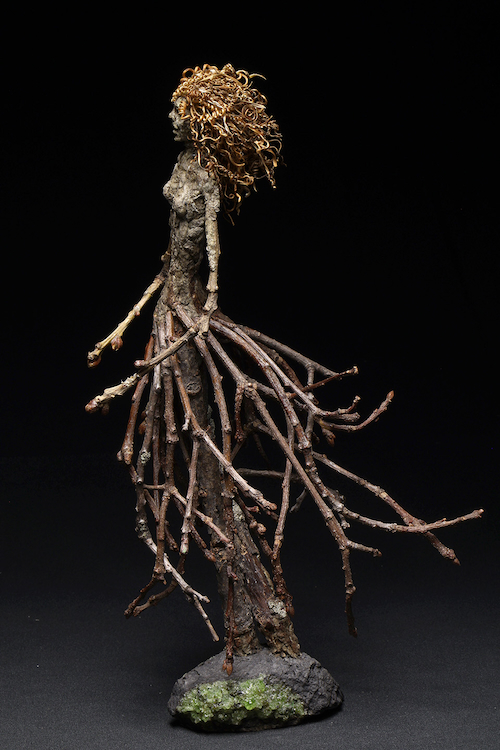 Unexpected Awe 9x4x5  $1900 at Hunter Wolff Gallery